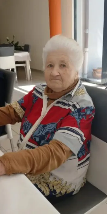 Madame Sourd, résidente centenaire de la résidence OBEO Nevers