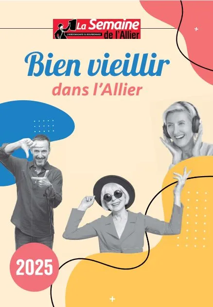Couverture du supplément 2025 Bien vieillir dans l'Allier